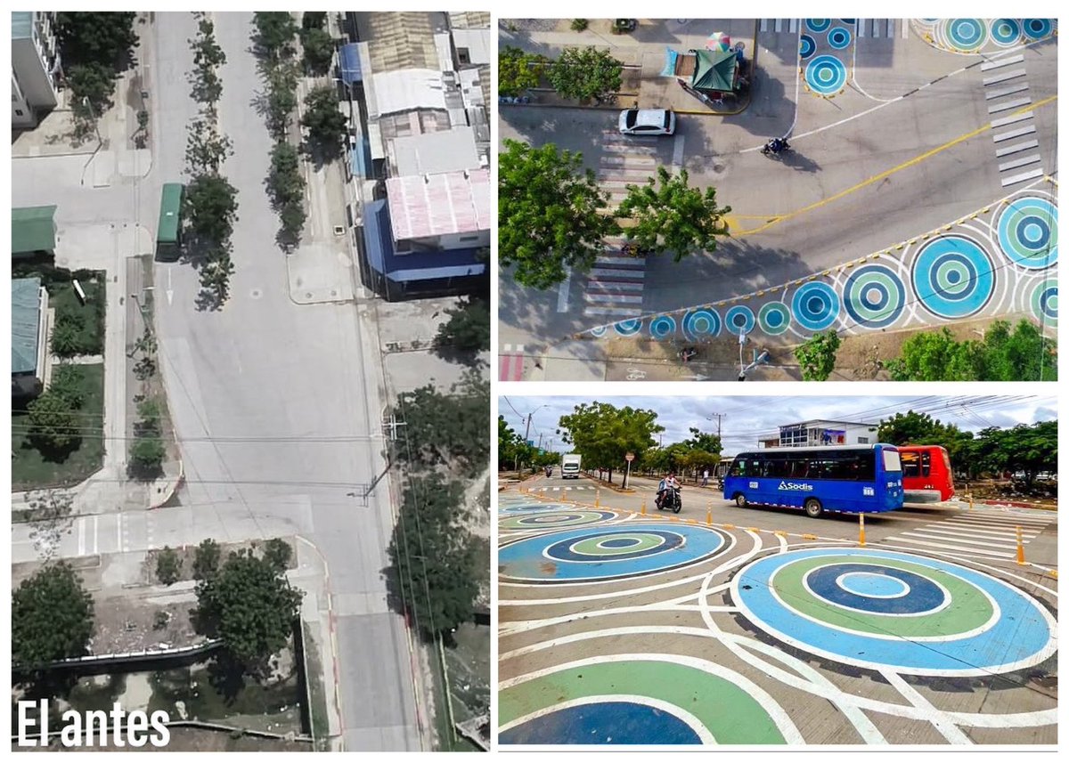 johnoctaviortiz's tweet image. Paso seguro del AGUA 🚸 +𝙑𝙄𝘿𝘼
📍Villas de San Pablo
Barranquilla 🇨🇴
.
Un un cruce con alto riesgo lo estamos humanizando con la comunidad y sus jovenes. Un piloto táctico ágil, escalable y pedagógico
.
+VIDA un proyecto de @F_Santo_Domingo en alianza con F. @pintuco_oficial