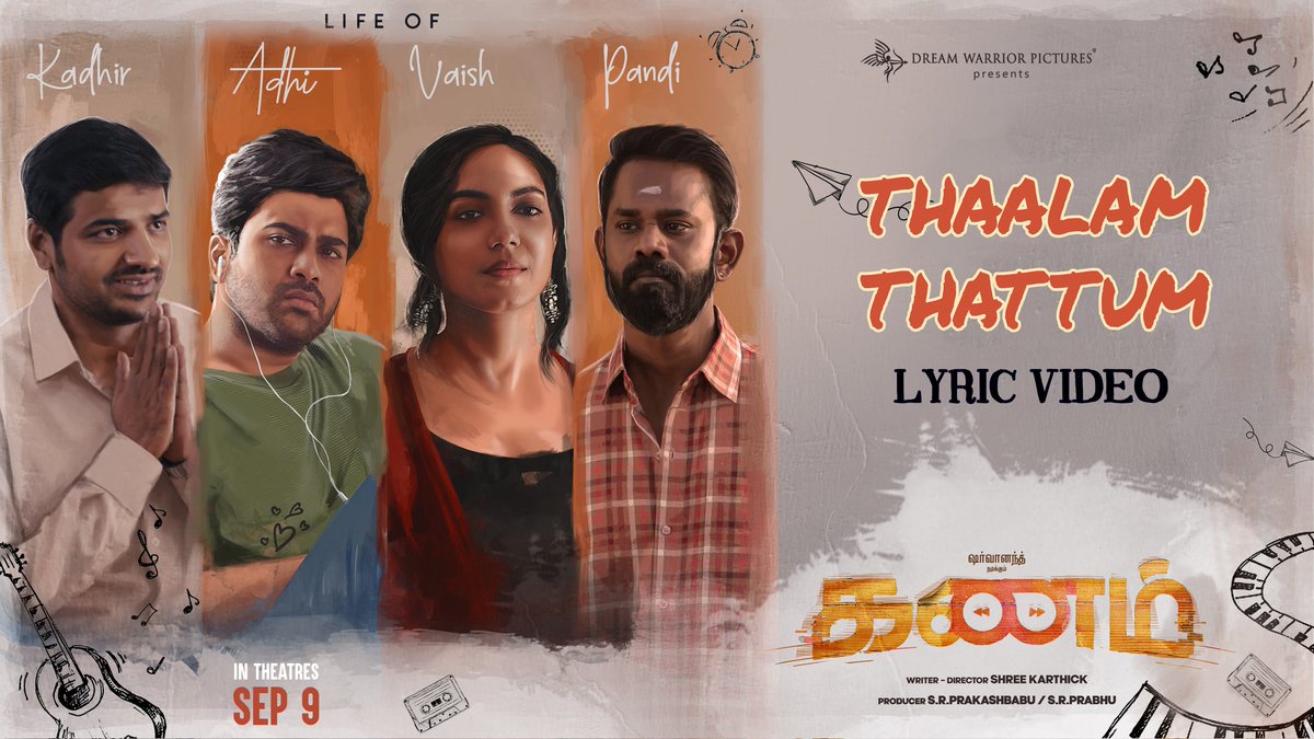 Sharwanand (@imsharwanand) on Twitter photo Here’s the Life of Characters in #Kanam ❤️
Tune into,
#ThaalamThattum - youtu.be/qGa4XoVLRLE
✍🏽: <a href="/kabervasuki/">Kaber Vasuki . கேபர் வாசுகி</a>
🎙: <a href="/Benny_Dayal/">Benny Dayal</a>
🎹: <a href="/JxBe/">Jakes Bejoy</a>
<a href="/riturv/">Ritu Varma</a> <a href="/amalaakkineni1/">Amala Akkineni</a> <a href="/actorsathish/">Sathish</a> <a href="/thilak_ramesh/">Ramesh Thilak</a> <a href="/sujithsarang/">Sujith Sarang</a> <a href="/sreejithsarang/">Sreejith Sarang</a> <a href="/twittshrees/">Shree karthick</a> <a href="/prabhu_sr/">SR Prabu</a>
#கணம்
#KanamFromSep9th Here’s the Life of Characters in #Kanam ❤️
Tune into,
#ThaalamThattum - youtu.be/qGa4XoVLRLE
✍🏽: <a href="/kabervasuki/">Kaber Vasuki . கேபர் வாசுகி</a>
🎙: <a href="/Benny_Dayal/">Benny Dayal</a>
🎹: <a href="/JxBe/">Jakes Bejoy</a>
<a href="/riturv/">Ritu Varma</a> <a href="/amalaakkineni1/">Amala Akkineni</a> <a href="/actorsathish/">Sathish</a> <a href="/thilak_ramesh/">Ramesh Thilak</a> <a href="/sujithsarang/">Sujith Sarang</a> <a href="/sreejithsarang/">Sreejith Sarang</a> <a href="/twittshrees/">Shree karthick</a> <a href="/prabhu_sr/">SR Prabu</a>
#கணம்
#KanamFromSep9th
