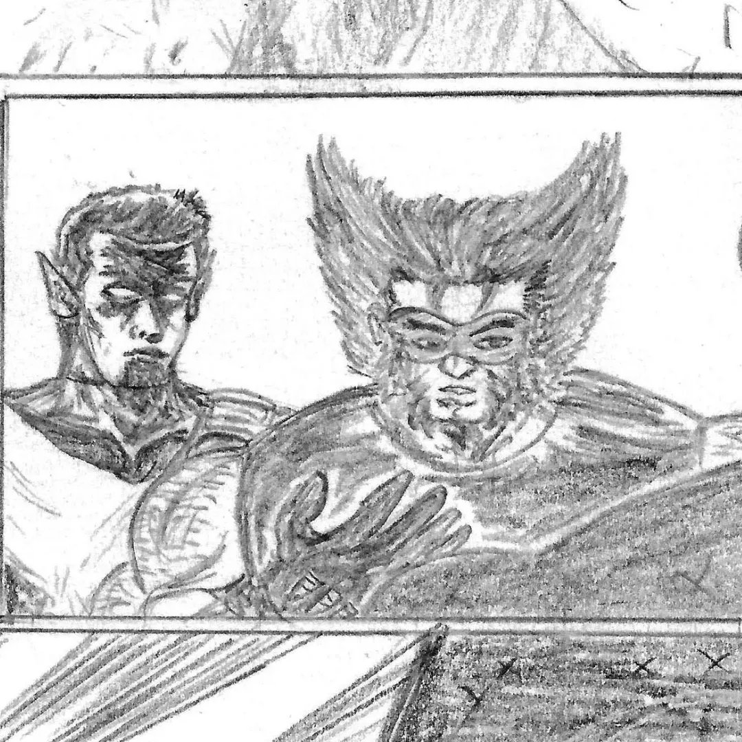 YantonoLiong's tweet photo. Continue story from my sample portfolio. I named this page "Mission Accomplished". After getting what they're looking for, Wolverine and Nightcrawler teleport out.
#marvel #xmen #wolverine #nightcrawler #squentialart #pencil #yantoliongart #makingcomics #drawcomic https://t.co/5u864OrgTo