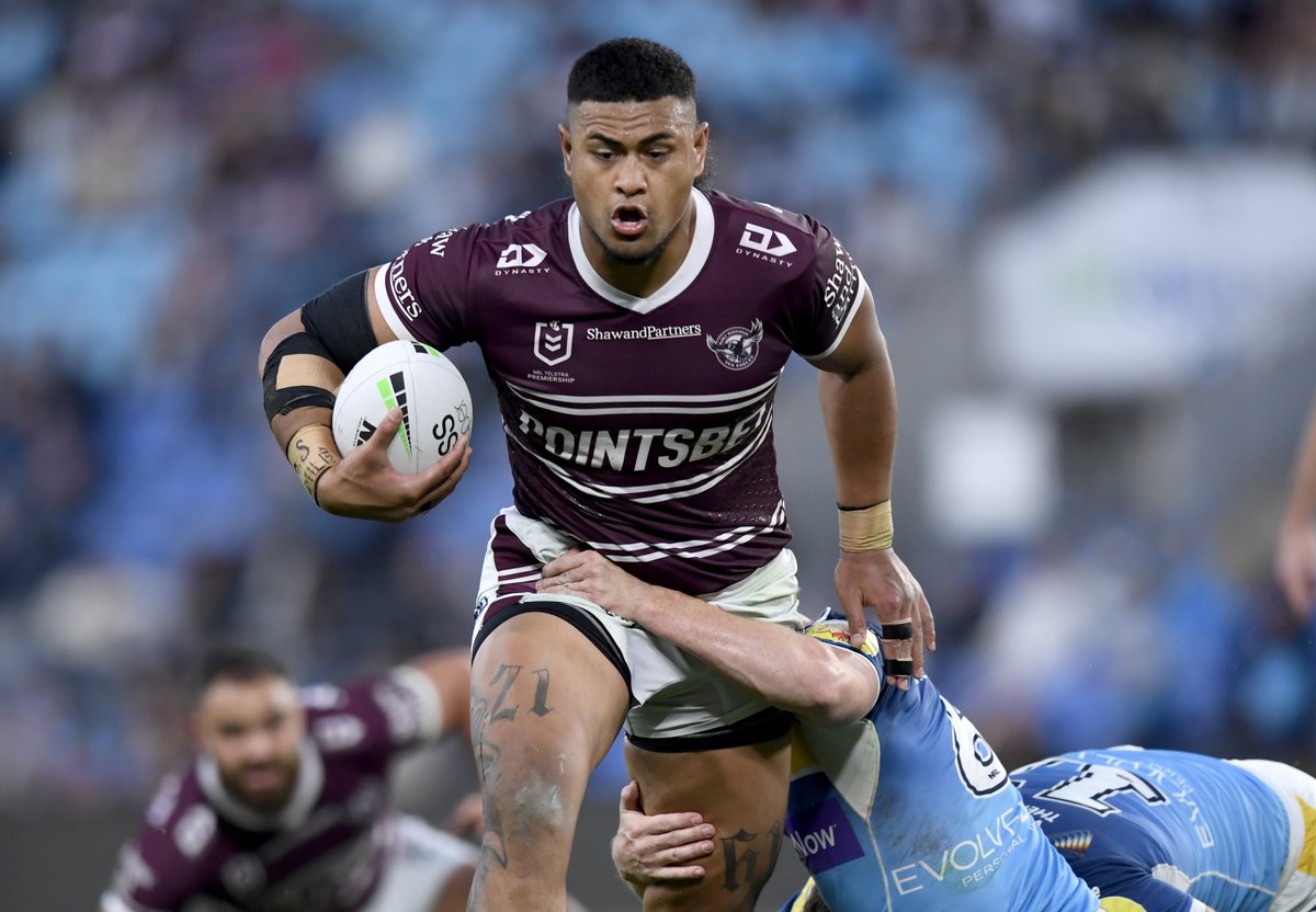 FOXNRL's tweet photo. ‘Wrong on every level’ 🚫
Manly star Haumole Olakau'atu slammed for support of convicted teammate Manase Fainu amid ‘gang wars’ that are costing lives
STORY 👉 https://t.co/qwGuEFSsvv https://t.co/3jGwRfNQiM