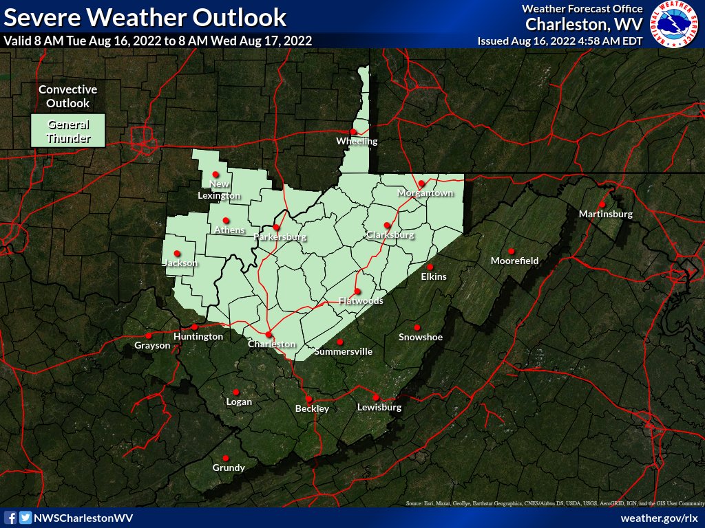 WVEMD's tweet photo. From @NWSCharlestonWV—Rounds of showers today with storms possible this afternoon and evening.
🔹 Heavy rain is possible with slow-moving storms. 
🔹 Areas saturated by earlier rainfall will be most vulnerable to flooding. 
https://t.co/4RnSQASPCJ #WVwx https://t.co/2edzohYLLP