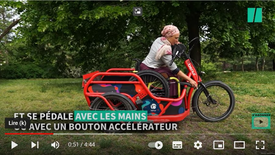 LCyclable's tweet photo. Le vélo rend libre la personne avec un handicap.

Virginie:

"On ne pédale pas avec les pieds, on mandale avec les mains. Ca me donne mon autonomie pour la vie de tous les jours".

https://t.co/ZqQ45Rr3Oo

#Benur #Handicap https://t.co/7otFjUZa5B