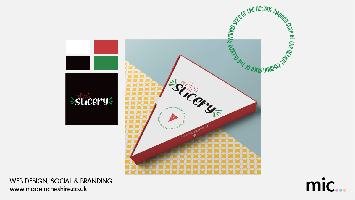 Wanna a slice of the action? Like a great dough &amp; a topping coming together to create the best pizza, the perfect branding will elevate &amp; showcase your brand
Logos &amp; branding - hello@madeincheshire.co.uk

#branding #logodesign #webdesign #socialmedia #Cheshire #Altrincham