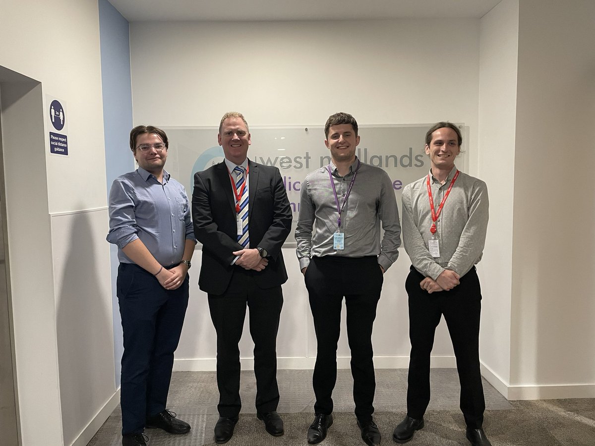Great day at West Mids PCC’s office so far with @JScott1996, <a href="/DanGordon_11/">Dan Gordon</a> and Andrew, superintendent from New South Wales.

We’re off to check out the cranstoun arrest referral scheme