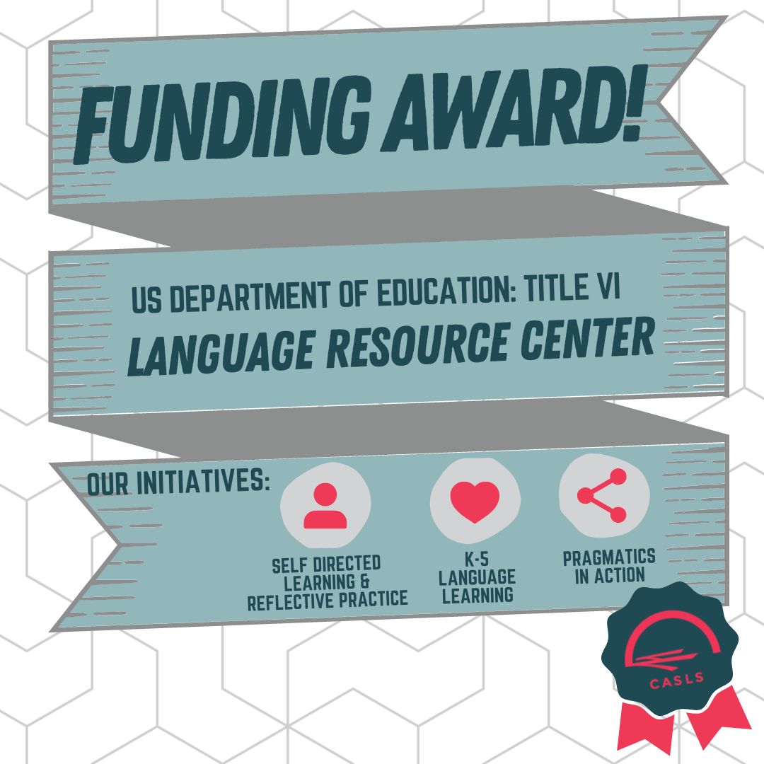 CASLS - Center for Applied Second Language Studies tweet media