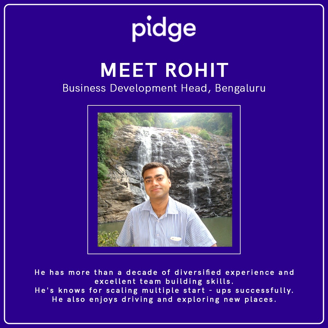 Pidge_mobility's tweet photo. Namaskara Bengaluru.

We are excited to welcome Rohit &amp; Hanumesh, our team members from Bangaluru leadership. 

Both of them come with great local knowledge and are known for scaling and building startups from scratch.

Looking forward to a 100x journey with them. https://t.co/ciMbHf5iZk
