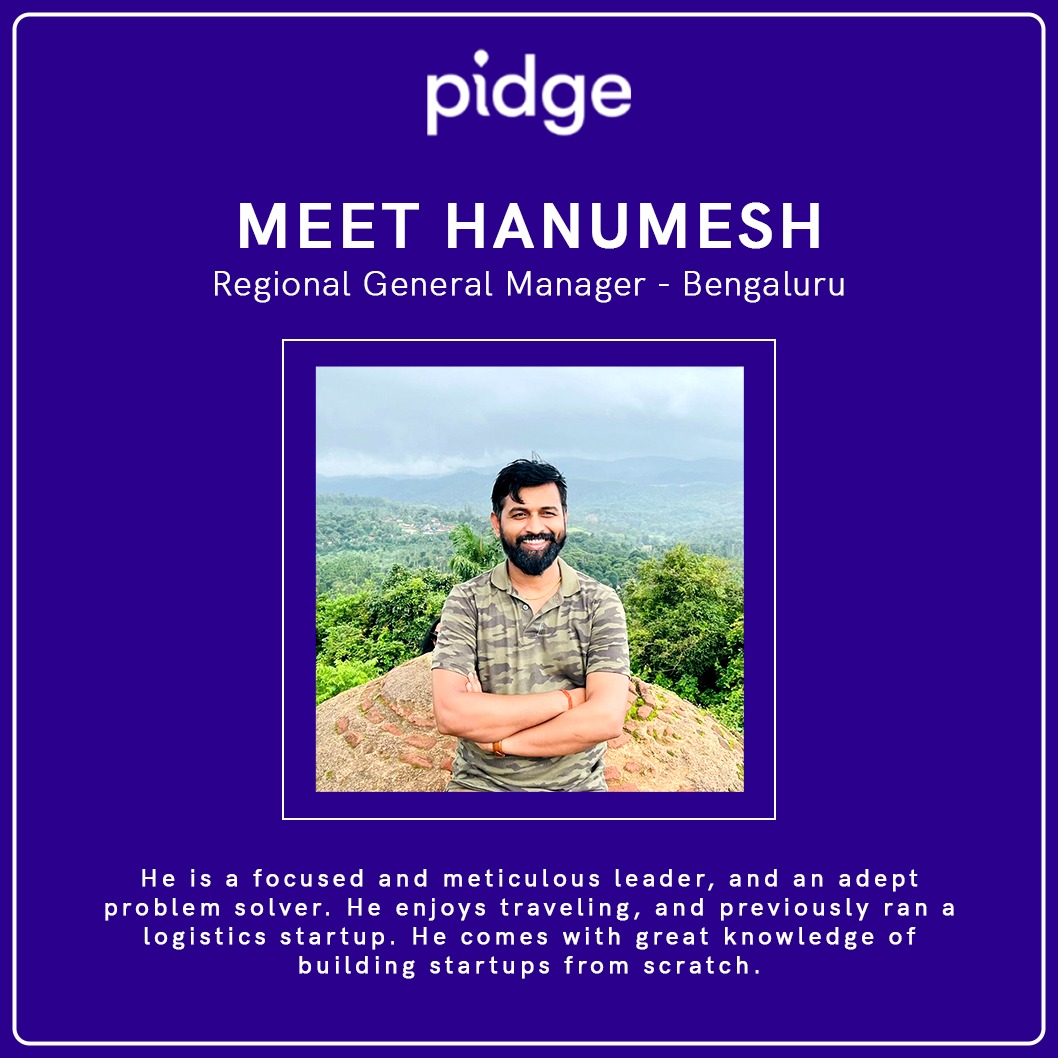 Namaskara Bengaluru.

We are excited to welcome Rohit &amp; Hanumesh, our team members from Bangaluru leadership. 

Both of them come with great local knowledge and are known for scaling and building startups from scratch.

Looking forward to a 100x journey with them.