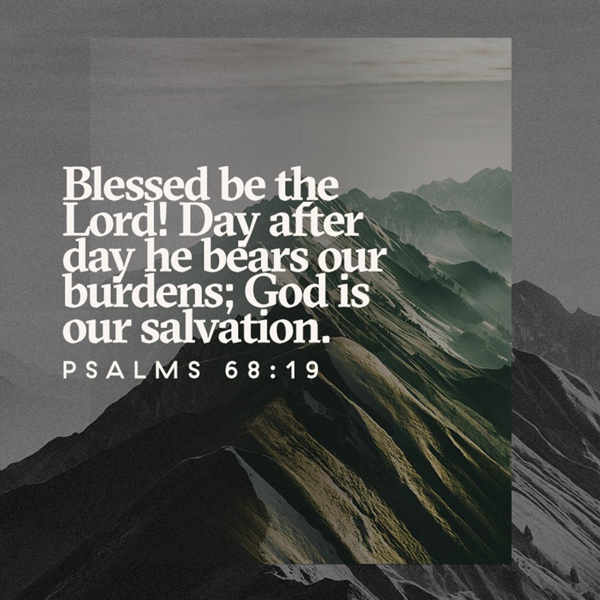 PrimalGuide's tweet image. Blessed be the Lord, who daily bears us up; God is our salvation. Selah
Psalm 68:19 ESV

bible.com/verse-of-the-d…