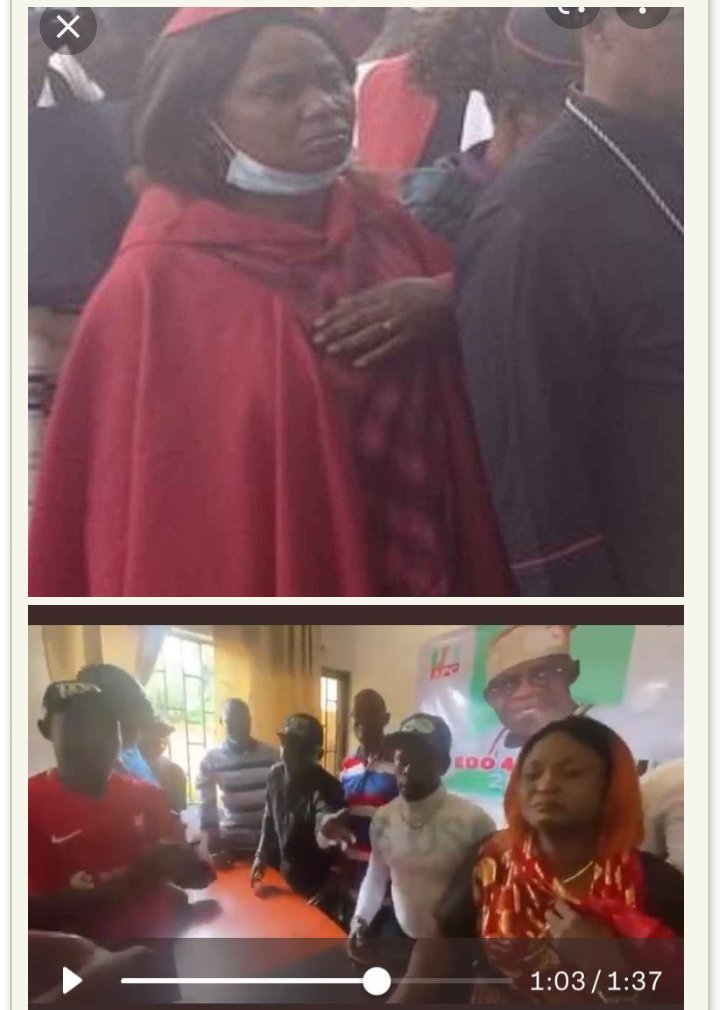 Samwell_Tally's tweet photo. @SaharaReporters Fellow Nigerians, check out Agbadorian Bishop with Kabaka, APC no get shame 😂😂😂 https://t.co/eq0ndfIaUe