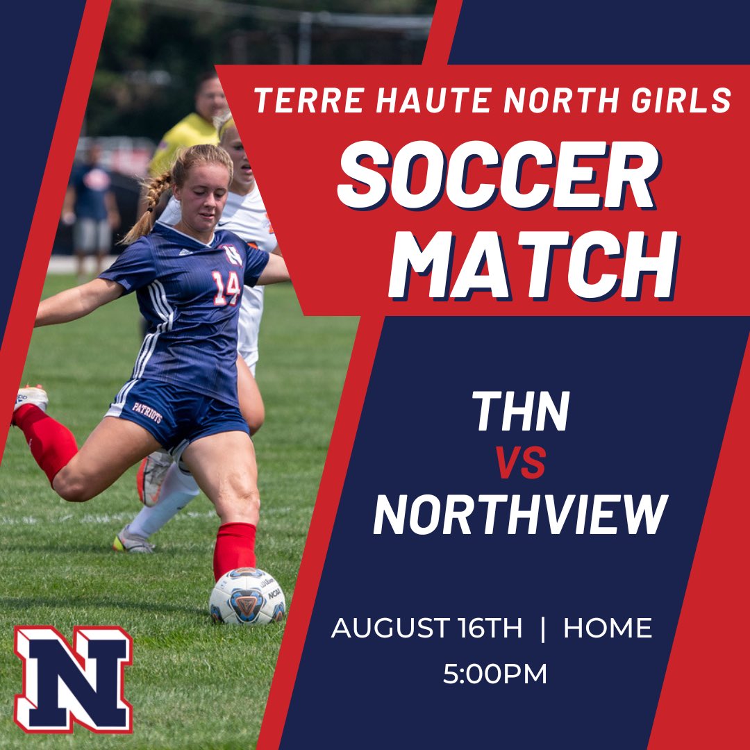 Girls soccer goes toe-to-toe with Northview tonight at home! Jv kicks off at 5, varsity to follow. Good luck ladies! 🥅 <a href="/THNGirlsSoccer/">THN Girls Soccer</a>