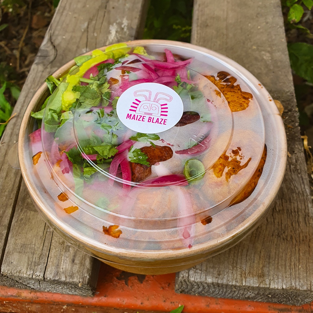 Maize Blaze | Modern Colombian (@maizeblaze) on Twitter photo Can you guess which dish this is under it's cute little lid?
#newpackagingvibes #prettyinpink #biobowl #ecopackaging #biopak #newlook #cutefood #prettyfood Can you guess which dish this is under it's cute little lid?
#newpackagingvibes #prettyinpink #biobowl #ecopackaging #biopak #newlook #cutefood #prettyfood