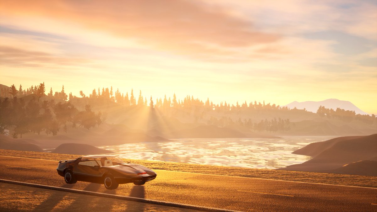 OmarBull47's tweet photo. Project KITT Screenshot. The Demo is delayed again but I'm adding a lot more things then intended at first, so the scope of the game is increased. I plan to release in few weeks if not then I have to on Knight Rider's 40th Anniversary Sep 26

@DavidHasselhoff @kronline @elonmusk https://t.co/w2I1cn8kV8