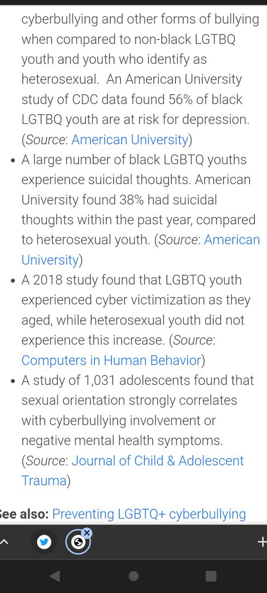 BitchKnitta's tweet photo. @LoriSarian @strangepastry @lazy_lee_ @mshamburt Finally, the last big takeaway from the study which, honestly, isn't much of a surprise, unfortunately 😡

5) Female &amp; LGBTQIA adolescents are often the victims that are MOST targeted.

There's more to see if you'd want:

https://t.co/M3l6jE40OX

Hope this helped! 😊 https://t.co/oXViRjfFqD