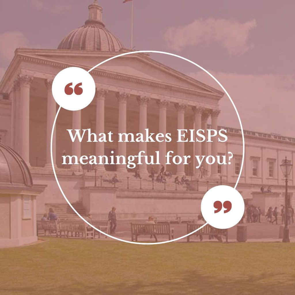 UCLEISPSSoc's tweet photo. Our department staff’s take on EISPS now on our insta🤩 https://t.co/9eANipIIYb