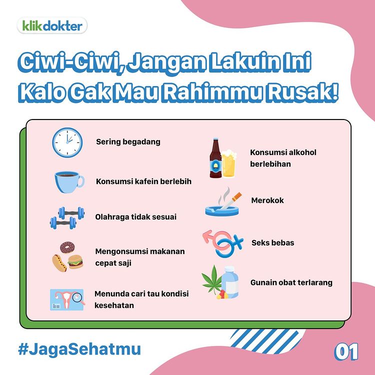 klikdokter_id's tweet photo. Ciwi-ciwi #JagaSehatmu jaga kesehatan rahim kamu yuk! Karena mencegah selalu lebih baik dari mengobati, kan?
#KlikDokter #InfoSehat #Reproduksi https://t.co/xVjQORlQ1y