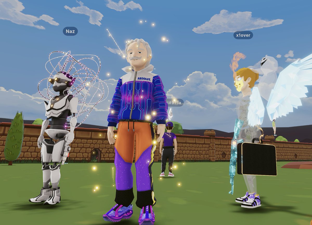 Dont mess with the gang 😎
<a href="/decentraland/">Decentraland</a> #Metaverse
