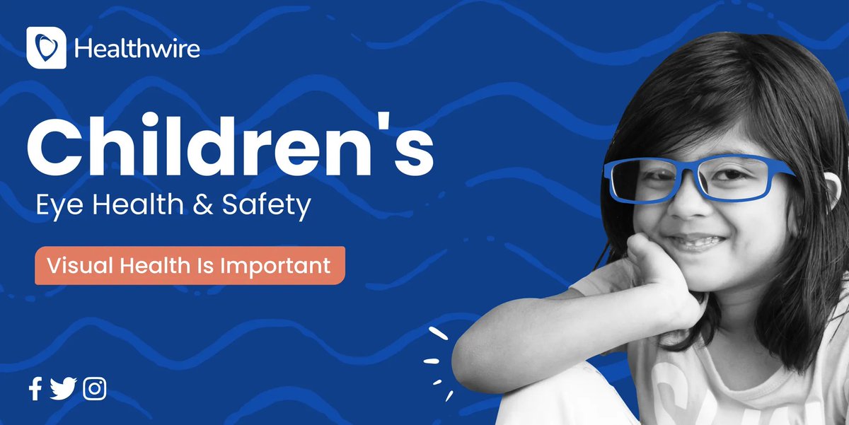 healthwirepk's tweet photo. Healthy vision contributes to children’s school readiness, ability to learn, overall healthy development. 
🔗Visit: https://t.co/tyokuNtjBB 
📱Download App: https://t.co/J4iczSPq2N

#ChildrensEyeHealthAndSafetyMonth #eyecare #healthwire #visioncare #healthcare #preventblindness https://t.co/Zsuhj6xQTz