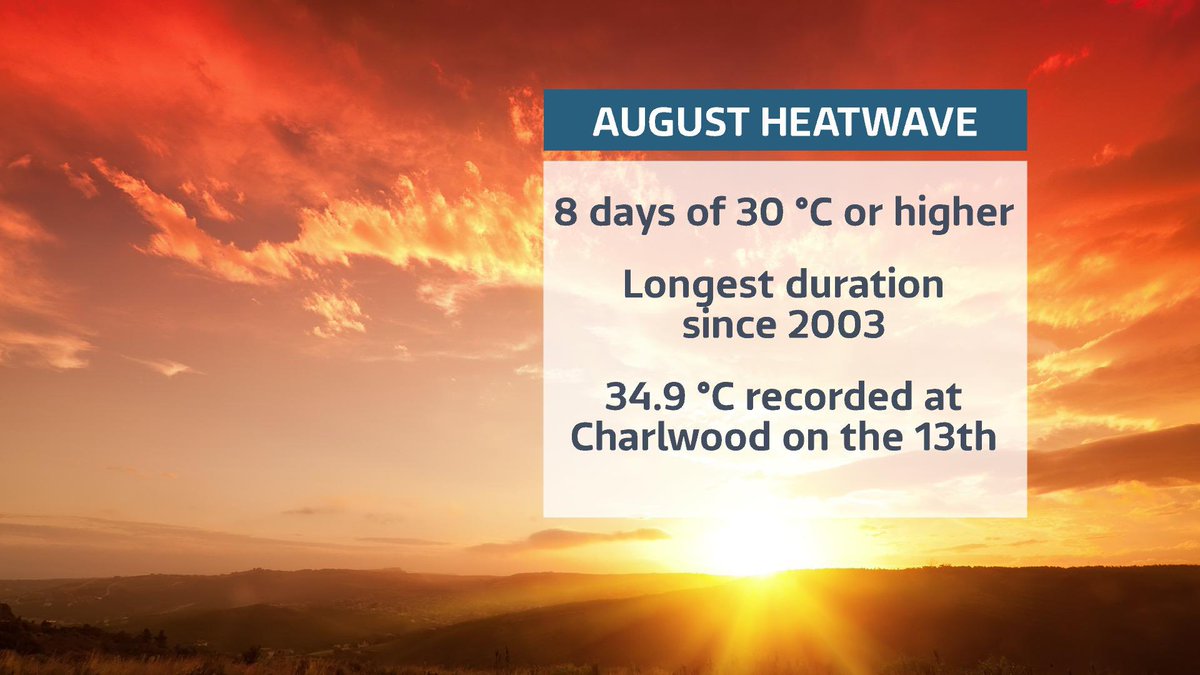AmandaHouston's tweet photo. After 8 days of 30C + heat, temperatures will be much lower over the next few days. Watch out for those thunderstorms. ⚠️⛈ #itvweather https://t.co/m8KJT9O9Hm