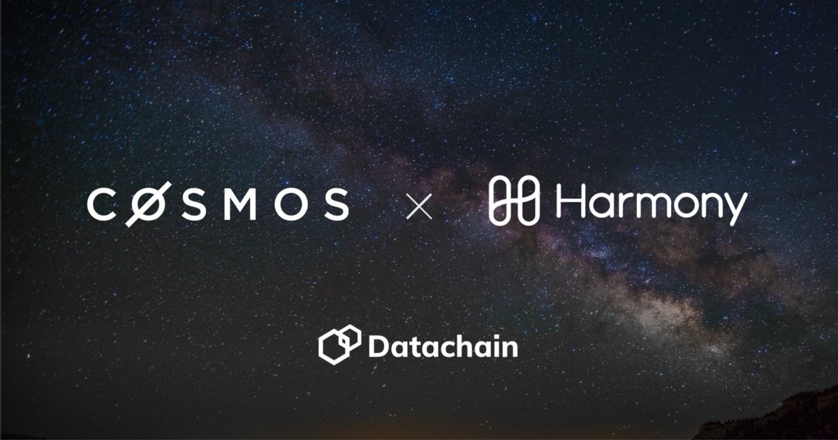 kratos_harmony's tweet photo. @datachain_en successful completes building a bridge 🌁 between @Cosmos &amp; @harmonyprotocol on the local testnet &amp; continue to work on building a bridge to enable trustless token transfers between both chains in the mainnet. HUGE 🚀 Big Congratulations! 
$ONE #HarmonyONE #Crypto https://t.co/1jiDgWfMvH