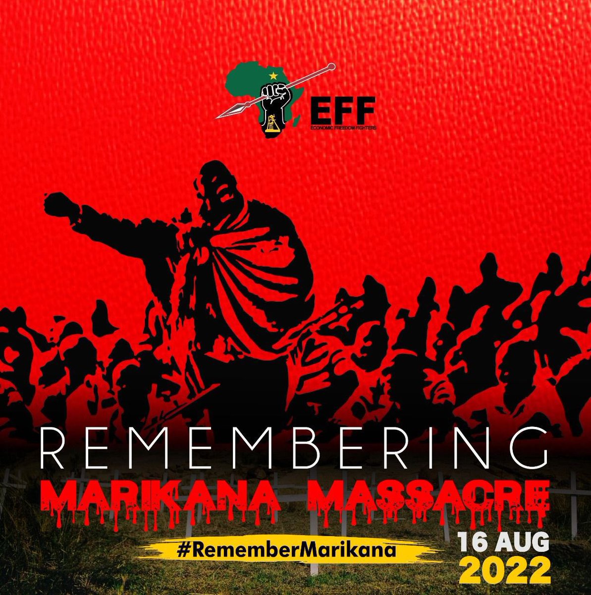 Julius_S_Malema's tweet photo. #RememberMarikana 💔💔💔 https://t.co/IQNg6dT0c7
