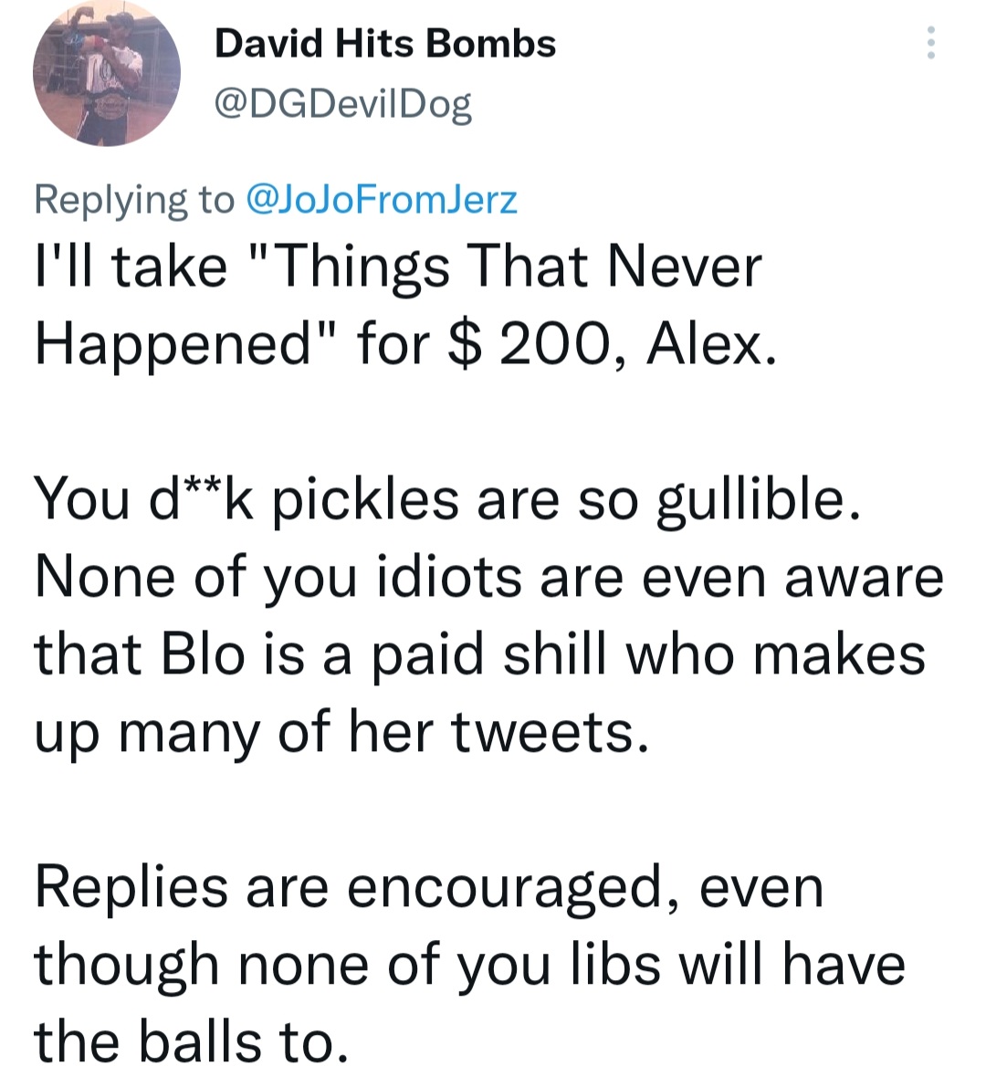 David Hits Bombs tweet media