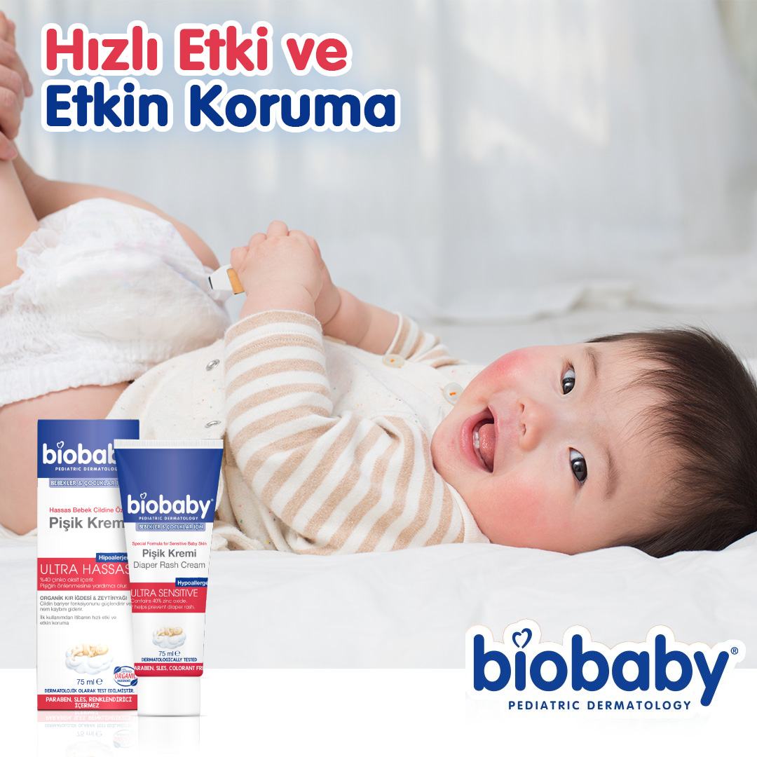 BioBabyTR's tweet photo. Biobaby pişik kremi, tahriş olmuş cildi anında yatıştırarak hassas bebek cildini rahatlatır. 

#Biobaby #Biota #bebek #saç #vücut #şampuan #bebekşampuanı #bebekbakımı #banyo #parabenfree #slsfree #probiyotik https://t.co/RtgaQfey7V