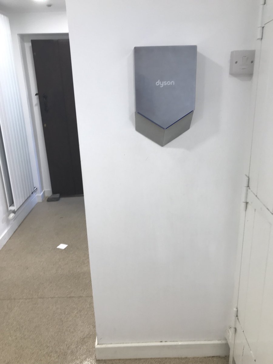 Found at #Portmerrion - handdryer for giants, hairdryer for the rest of us! #dyson