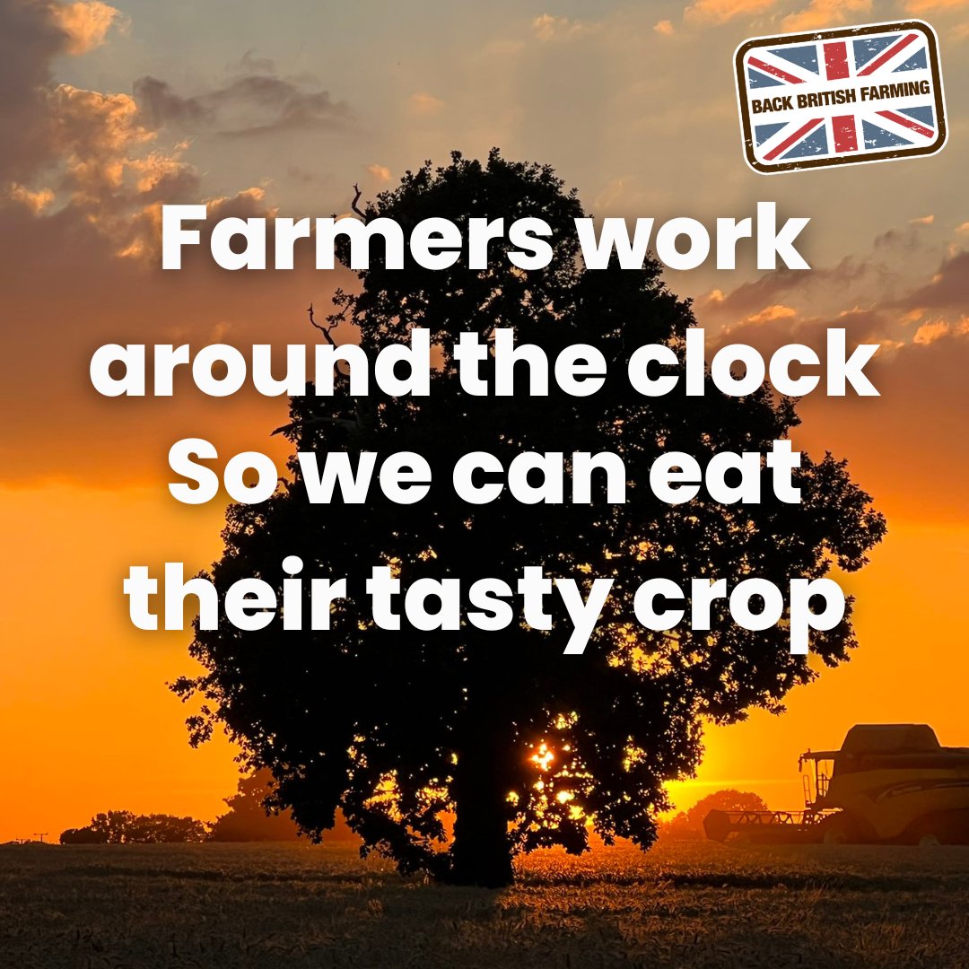 NFUtweets's tweet photo. We salute you British farmers 🙌👏 #YourHarvest

📸: @CharlesAnyan https://t.co/04xQpmOP8l