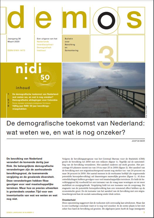 In #demos delen we onderzoek over bevolking &amp; samenleving. Dit zijn de meest gelezen artikelen van de afgelopen 3 maanden: 

1: Hoe sterk zijn latrelaties? 
2. Pas op: je leeft langer dan je denkt! 
3. De demografische toekomst van Nederland

Verder lezen? nidi.nl/nl/demos/