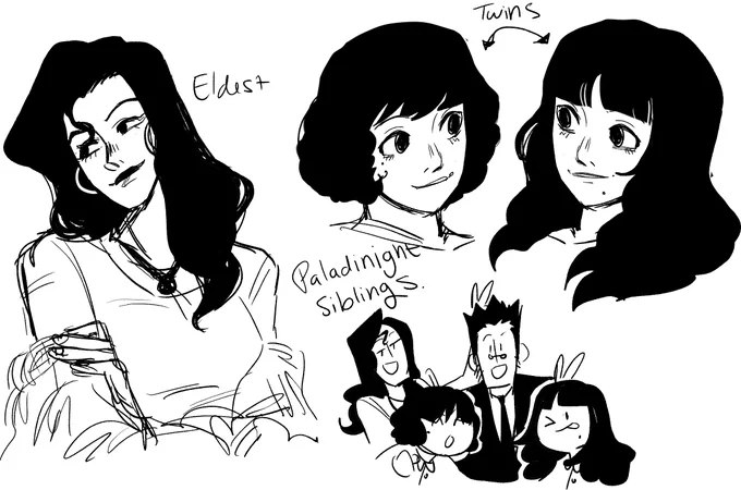 Slight redraw/redesign of leorios siblings 