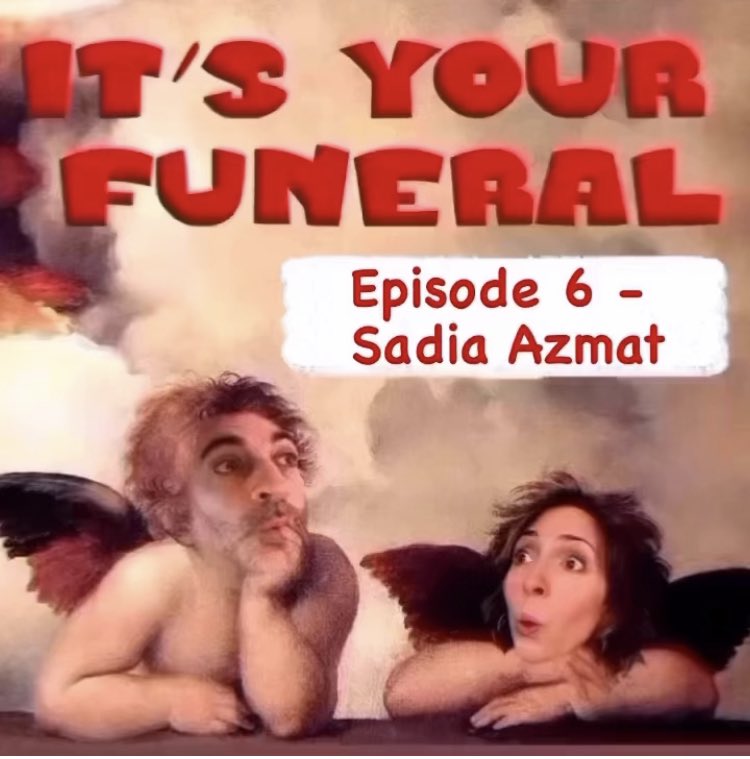Episode 6 with <a href="/lolcov/">Lorna Woolfson</a> and <a href="/danofthemorrow/">danieljmorrow</a> talking to the wonderful <a href="/sadia_azmats_/">Sadia Azmat</a> available NOW!!!🎉🎉🎉 Listen here: podcasts.apple.com/gb/podcast/its…… or on any podcast platform.