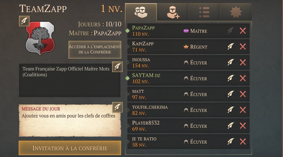 Papa_zapp's tweet photo. #grimsoul la confrérie complète en 2 jours 👌🔥 https://t.co/XBs3RspiUq