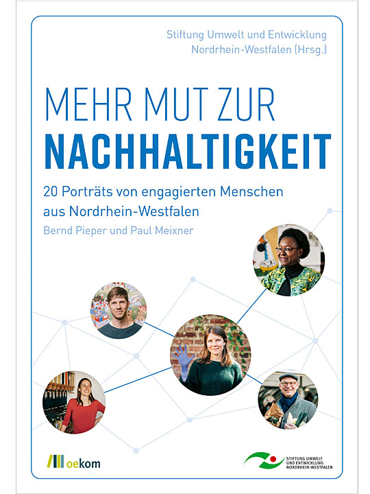 SUE_NRW's tweet photo. Wie kann man Menschen ermutigen, sich für mehr Nachhaltigkeit zu engagieren? In unserem neuen Buch stellen wir 20 Menschen aus NRW vor, die motivieren und mit ihrem Engagement Zukunftsmut schenken @EineWeltNetzNRW @eva_reinwald @NachhaltigesNRW @ThurnFilm
https://t.co/Ry05RMHSdj https://t.co/9XzQq9jt9A