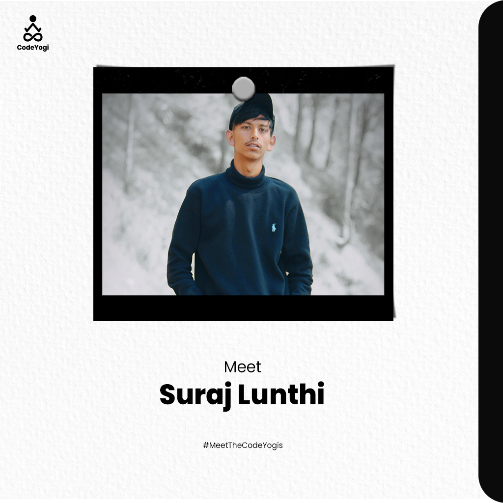 TheCodeYogi_'s tweet photo. "I had not imagined pursuing a career in the programming field, and getting a white collar job"
This is the story of Suraj Lunthi

Follow us for more!

#CodeYogi #StriveForExcellence #MeetTheCodeYogis #coding #programming #freecourse #onlinecourse #learntocode https://t.co/Xh89CJ9dUY