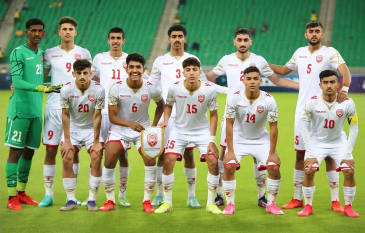 AGCFF_EN's tweet photo. Bahrain's U20 team will play their Chinese counterparts in two friendly games on August 29 and September 1, as part of the preparations for the AFC U20 Asian Cup 2023 qualifiers 

#AGCFF

https://t.co/OyJsQWzrso