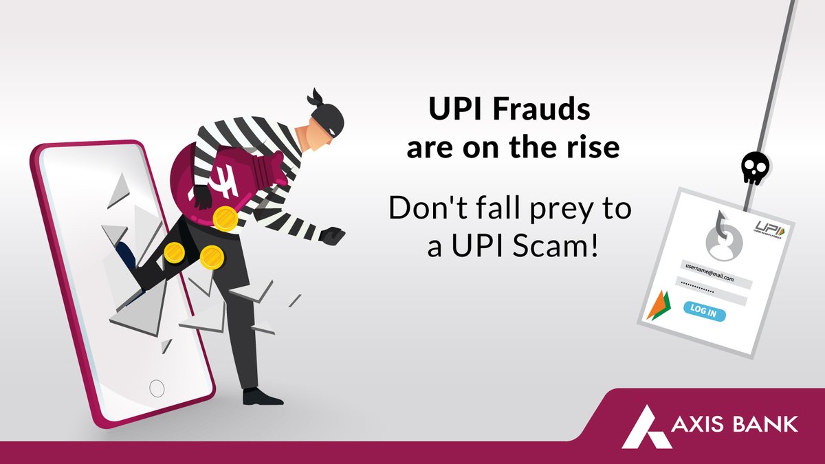 Do not fall prey to a UPI Scam. Click here https t.co 266WsH0d8B to know how to prevent a UPI Fraud. AxisBank https t.co tEpKd6KVED Do not fall prey to a UPI Scam. Click here https t.co 266WsH0d8B to know how to prevent a UPI Fraud. AxisBank https t