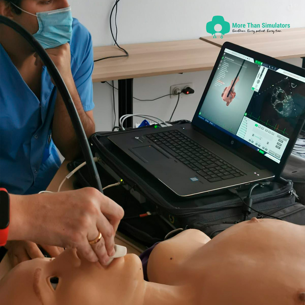 MTSimulators's tweet image. Hosp Clínic San Carlos y @EchosimGroup1 organizaron un taller para #residentes con el Simulador de #Ecocardiografía ETE #HeartWorks, trabajando manipulación de sonda, interpretación de patologías y exploración cardíaca

Si te interesa la ecocardiografía➡️bit.ly/3OkBu8O