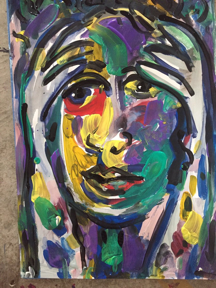 PongdejC's tweet photo. “Untitled “Acrylic on Paper https://t.co/2nykx2Nocp