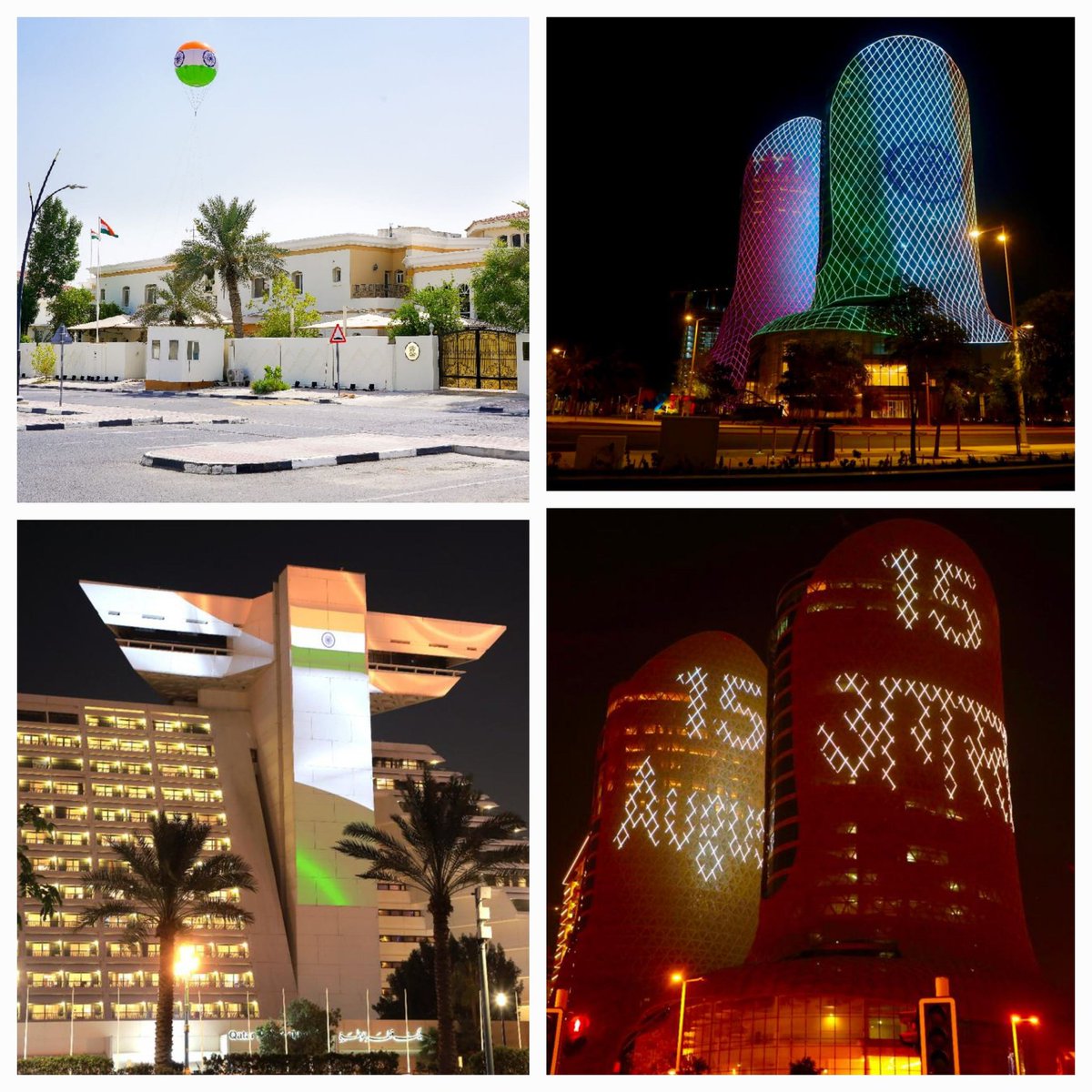 India in Qatar tweet media