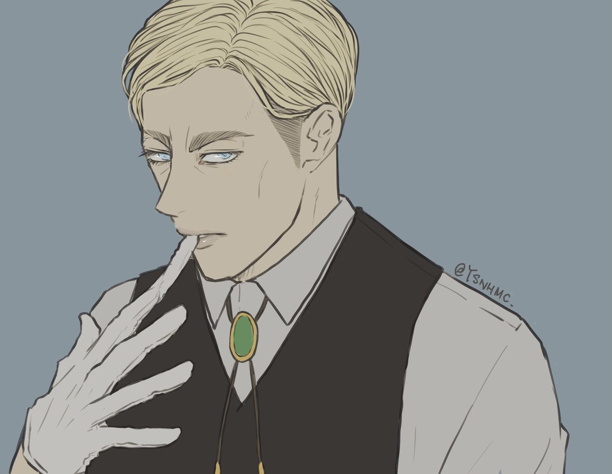 エルヴィン「#エルヴィン #erwinsmith  #エルヴィンスミス 」|野生暗黑文青のイラスト