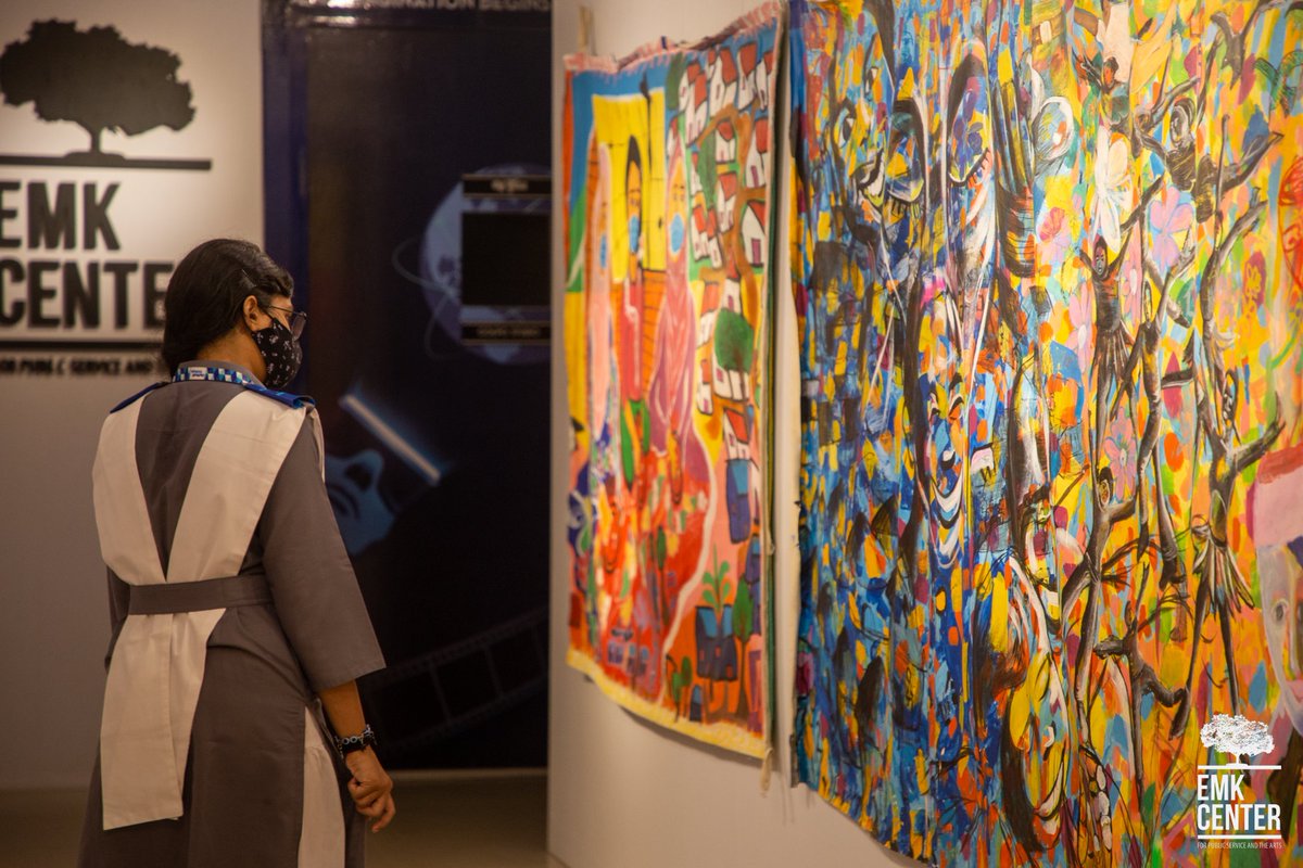 EMKCenter's tweet photo. Exhibition going on!
The exhibition is open for all from 10:00 a.m. to 7:00 p.m.(Except Friday & national holidays)
#emkcenter #artolution #exhibition #arts #art #culture #bangladesh #youth #painting #rohingya #artcamp #children https://t.co/Q3VdNPxvq3