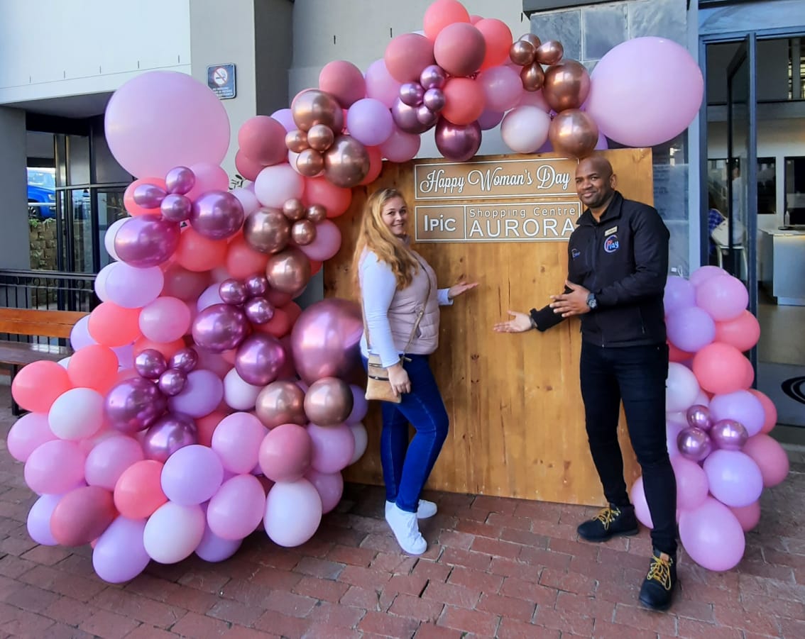 PurplePuppySt's tweet photo. Laser cut Signage design and manufactured by Pieter for Aurora Shopping Centre - Woman's Day celebration 
#lasercut #signage #womensday2022 https://t.co/mFRmITNNAc