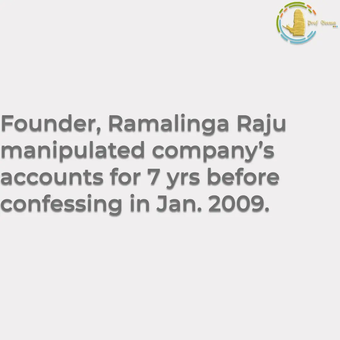 profseemagupta's tweet photo. Do you know about the biggest IT scam SATYAM🤭?? 

Must know facts in IT

Swipe right<<👉
To know more

For more amazing facts
Follow @ProfSeemGupta
. 
. 
. 
. 
. 
#IT #ITscam #satyam #interestingfacts #rights #legal #tax #trending #trendyfacts #news #CSR #loss #profit #ideas https://t.co/yOzckdw7ge