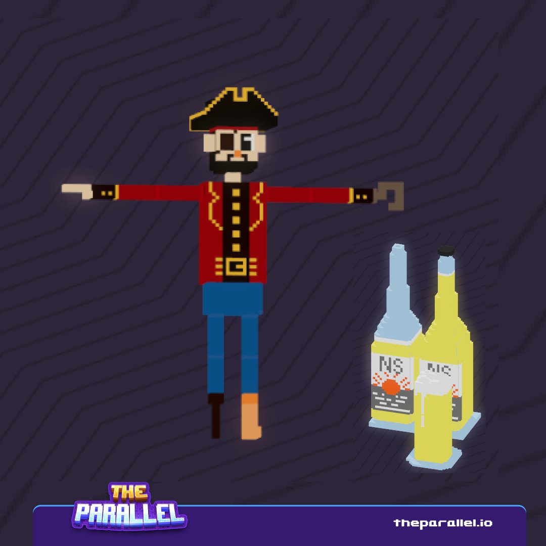 theparallel_com's tweet photo. 𝗧𝗵𝗲 𝗠𝗲𝗿𝗴𝗲'𝘀 𝗖𝗼𝗹𝗹𝗲𝗰𝘁𝗶𝗼𝗻: National Rum Day 😁
You know, they say: Have rum, have fun! 🥴
You can buy Para-Art here: https://t.co/JIdVhjM3WH
#TheMerge #pardody #NFT https://t.co/sO9rnfsWhj