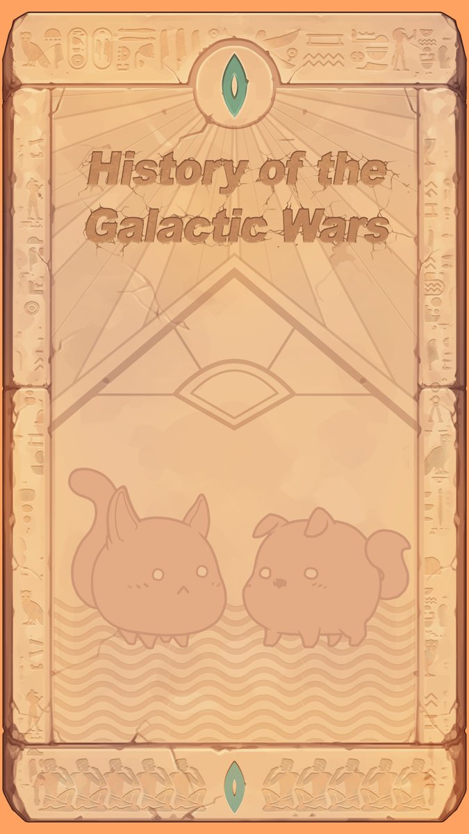 CyLEE74435553's tweet photo. History of the Galactic Wars between Nyang-achi and Deng-Deng https://t.co/52hfTrBEBR