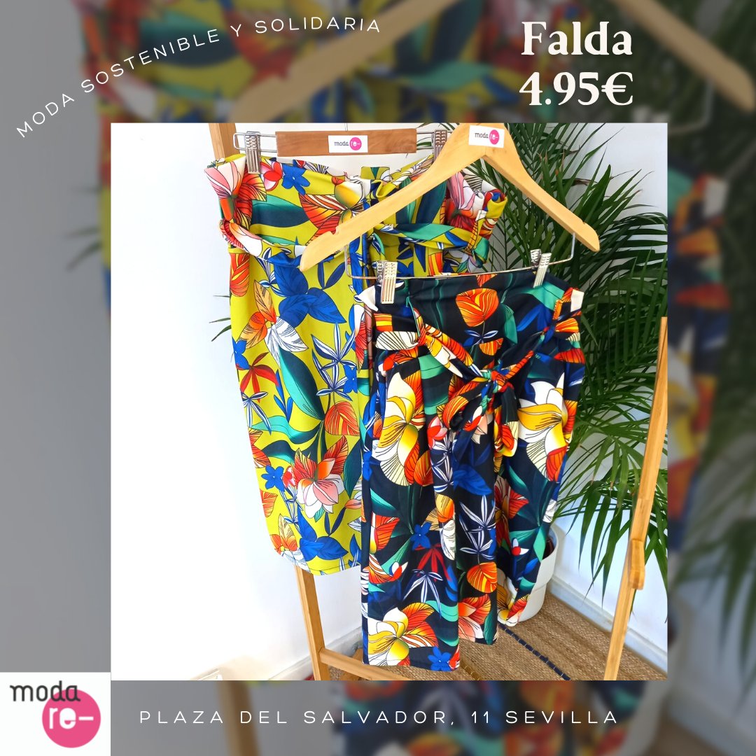 ModareSevilla's tweet photo. La falda es una de las prendas más antiguas de la historia🤯 ¿Sabías que las primeras civilizaciones ya la utilizaban, para resguardarse del frío?🤔🥶 Los diseños y tejidos fueron evolucionando, también, hasta llevarnos a piezas como estas🤩
#faldas #faldasmidi #modaSevilla https://t.co/olbfl8nKKK