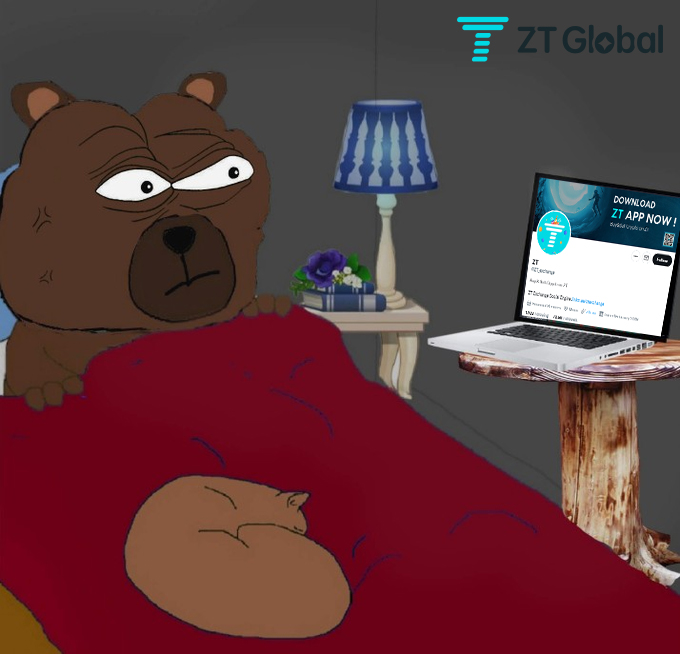 ZT_exchange's tweet photo. ☕ 🌅GM 

🛏️🐈My Daily life: Check ZT #Twitter  

👉@ZT_exchange

🔗https://t.co/XpIrNTuZ6v

#ZT #ZTMEME #MEME #ZTexchange https://t.co/9FXM2sj4W2