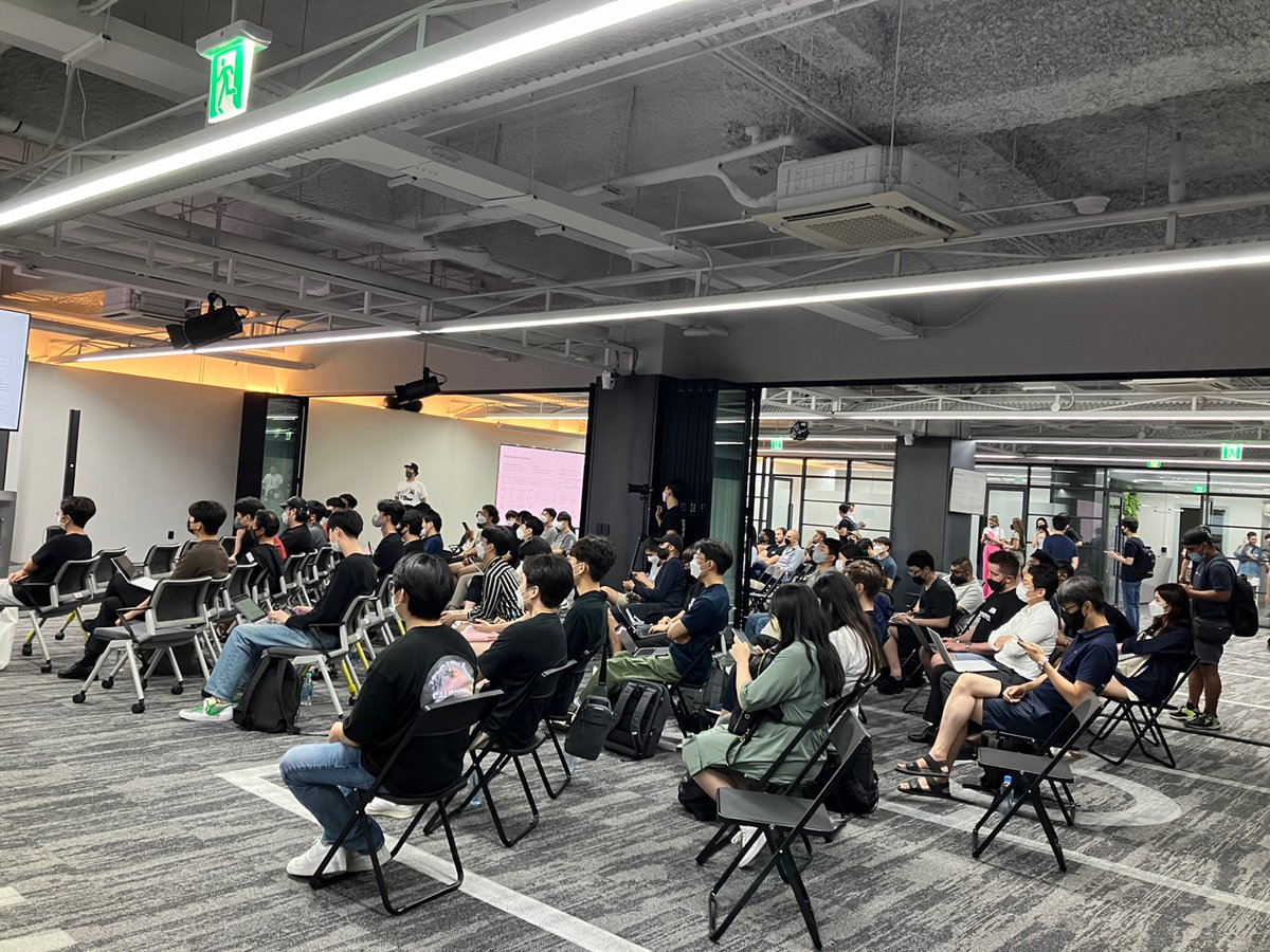 zk_seoul's tweet photo. Over 100 members participated at #ZKNight👏

If you're curious about how @AleoHQ @anomanetwork @0xPolygon @radius_xyz utilizes zkp and why #zkp is essential for the future of Web3, check out our YouTube (in thread👇) https://t.co/svEtGETkd3