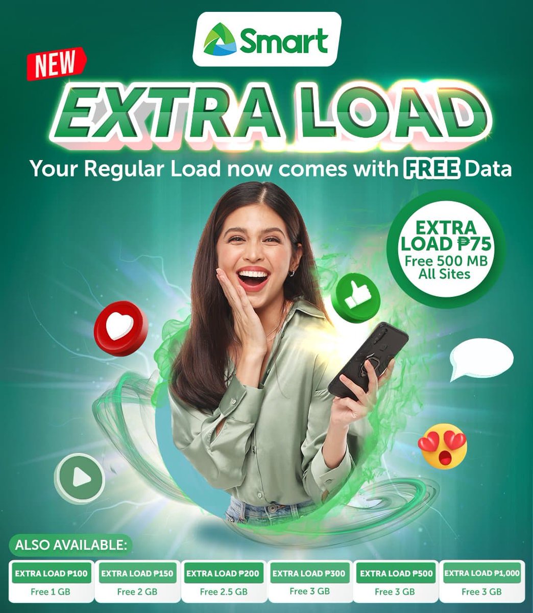 Litz_Borja's tweet photo. #MaineForSmart
#SmartExtraLoad
@mainedcm
#MaineMendoza https://t.co/P8aSue7iqd