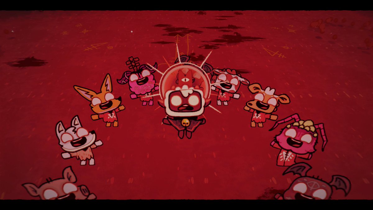 ashleyhobley's tweet photo. Finished Cult of the Lamb. Absolutely delightful experience!
Do I go for the #Plat?
#CultoftheLamb @MassiveMonsters #EveryTrophyCounts https://t.co/JUEzjfEWtU